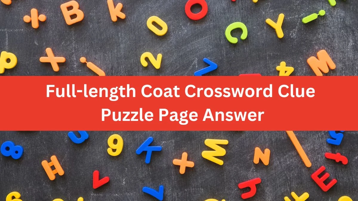 Full-length Coat Crossword Clue Puzzle Page Answer