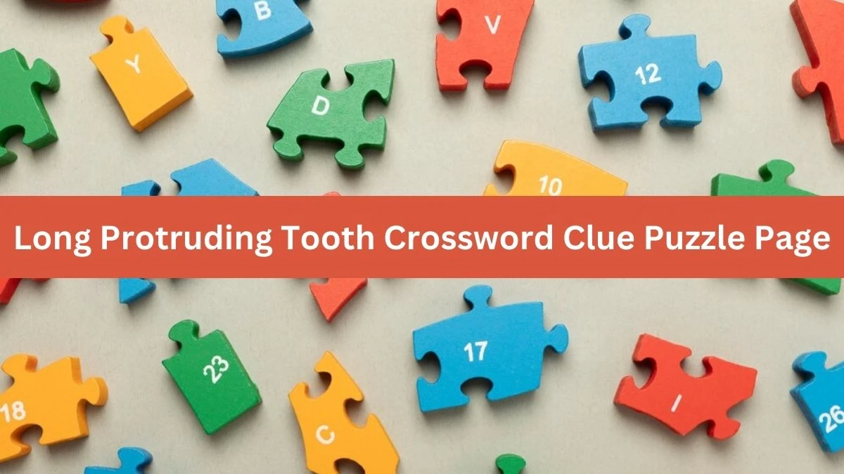 Long Protruding Tooth Crossword Clue Puzzle Page