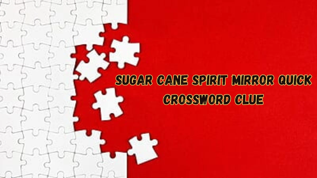 Sugar cane spirit Mirror Quick Crossword Clue From June 03, 2024